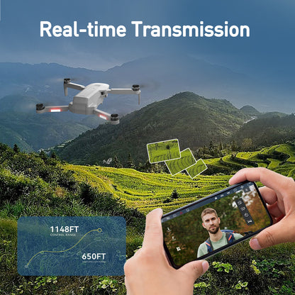 4DRC F8 GPS 5G WiFi Drone with 4K Dual Camera & HD LCD Screen