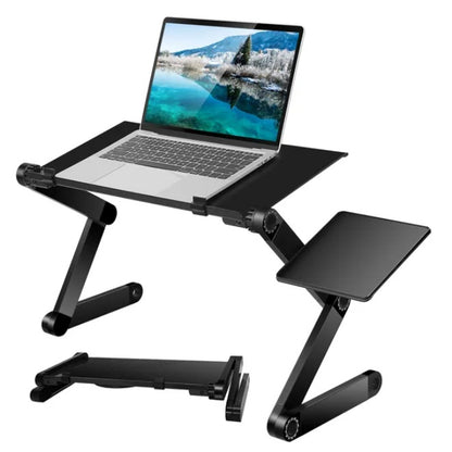ErgoFold Aluminum Laptop Desk with Mouse Board