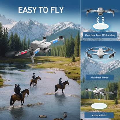 4DRC F8 GPS 5G WiFi Drone with 4K Dual Camera & HD LCD Screen