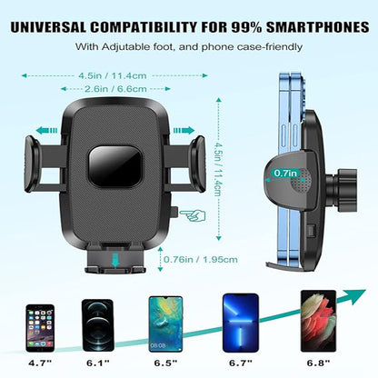 DriveGrip 4-in-1 Universal Car Phone Mount Holder