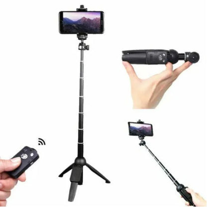 SnapPro 40" Bluetooth Selfie Stick Tripod with Remote Control