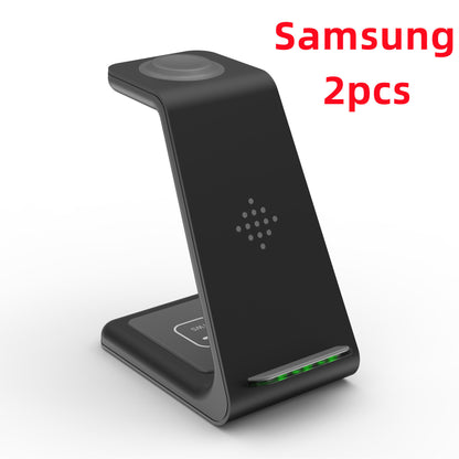 3-in-1 Fast Wireless Charging Station Dock