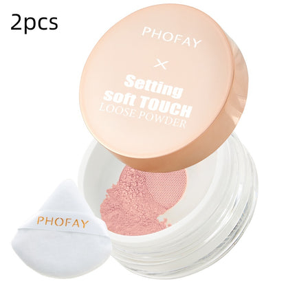 PHOFAY Soft-Touch Setting Powder – Shine Control & Smooth Finish