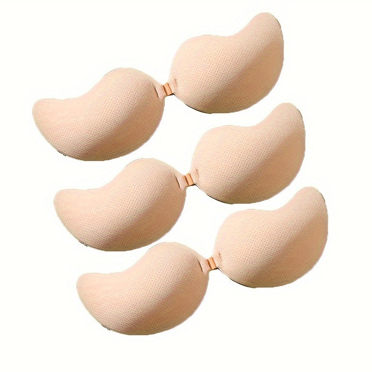Silk Lift Invisible Silicone Mango Cups – Seamless Breast Patch & Nipple Cover
