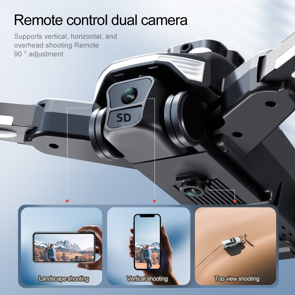 SkyHawk F200 Brushless Drone with Intelligent Obstacle Avoidance & Wind Resistance