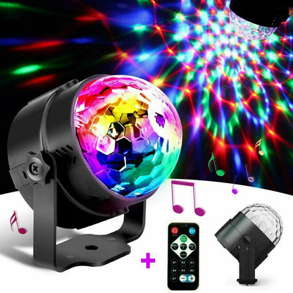 PartyBeam Sound-Activated Disco LED Strobe Light