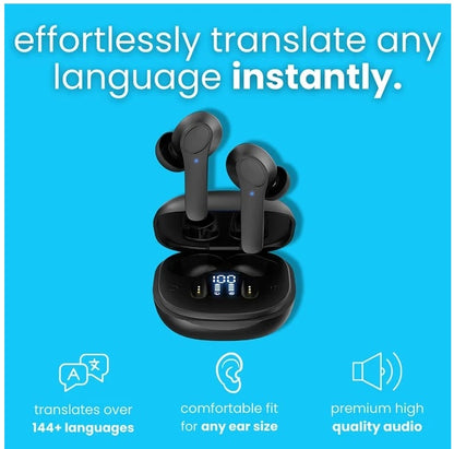 LingoBuds Pro 144-Language Real-Time Translator Earbuds