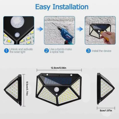SunGuard Solar Motion Sensor Flood Light