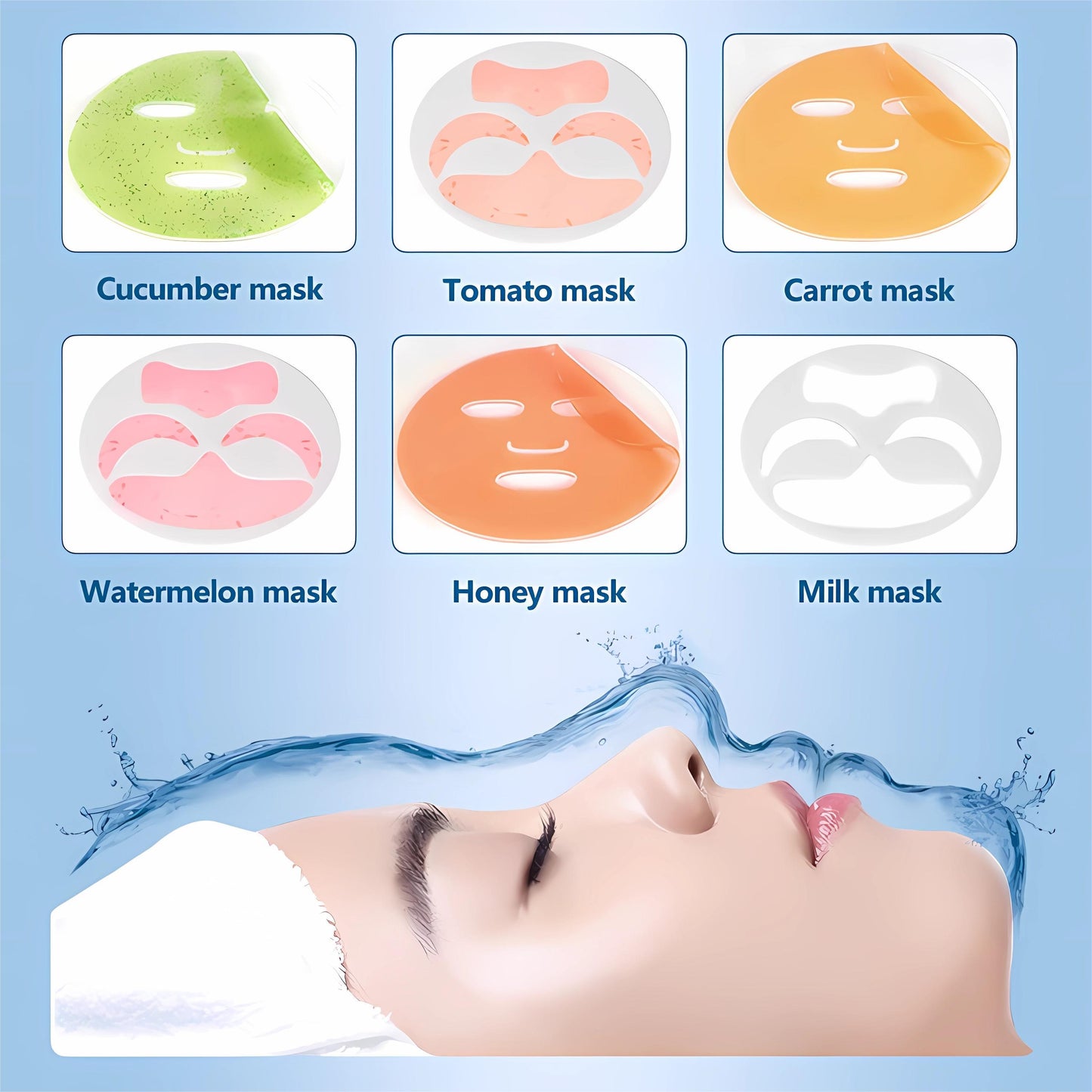 DIY Automatic Fruit & Vegetable Facial Mask Maker – Mini Home Skin Rejuvenation Device