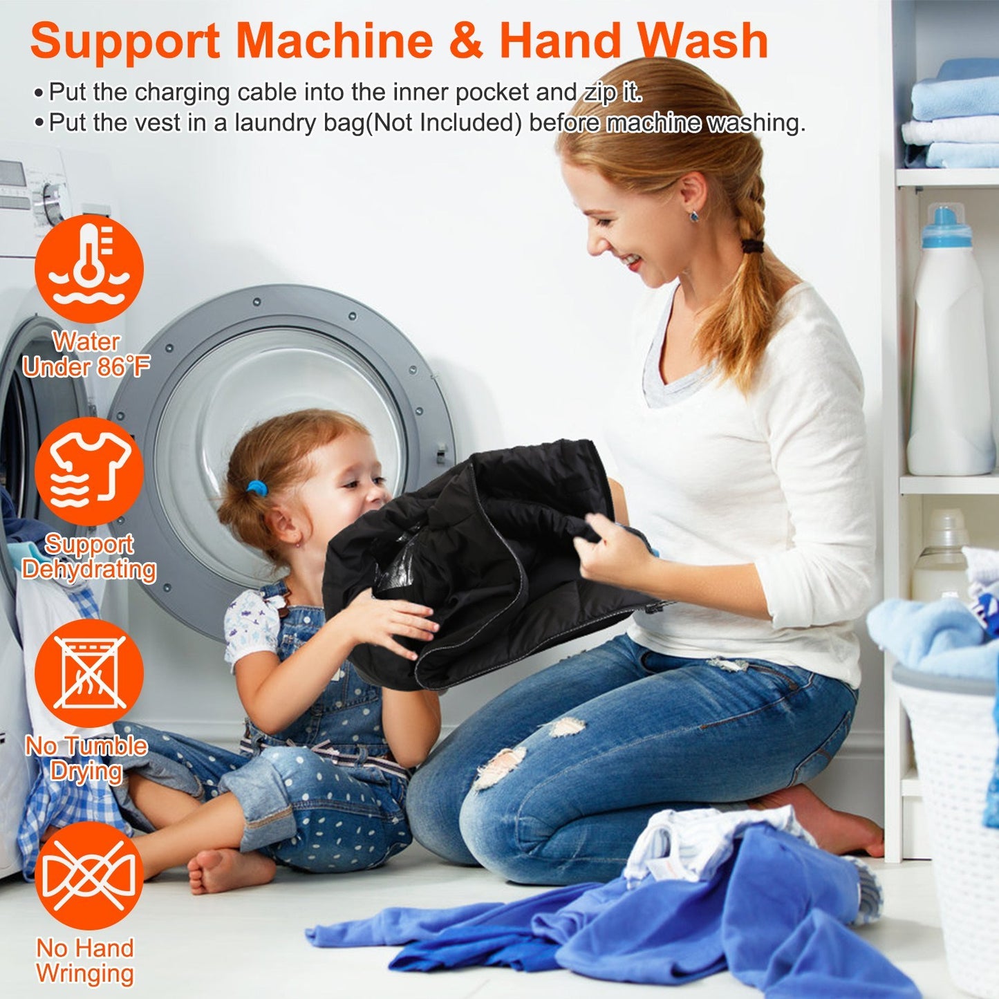 HeatCore 23-Zone Heated Vest – USB Powered 3-Level Warmth for Men & Women