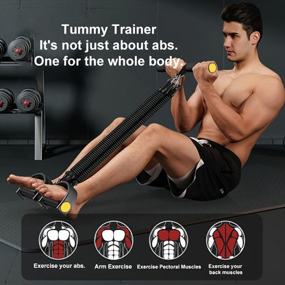 Adjustable Resistance Band Set – High-Tension Fitness Bands with Foot Pedals & Handles