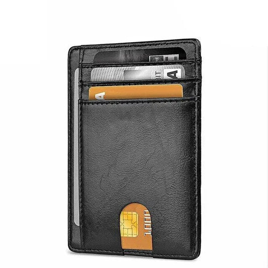 SafePocket Men’s Slim RFID Blocking Leather Wallet