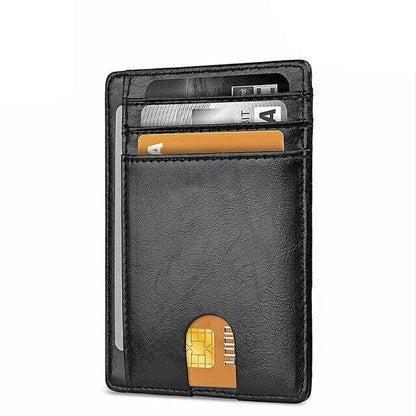 SafePocket Men’s Slim RFID Blocking Leather Wallet