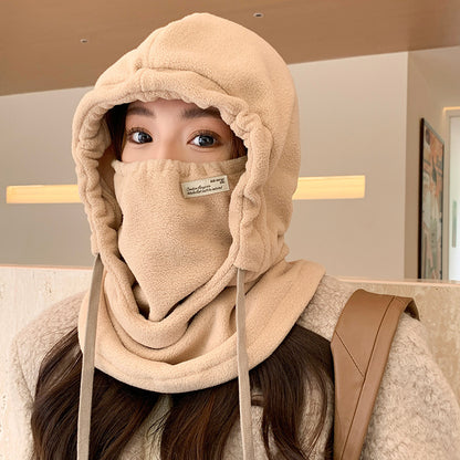 Frost Shield Windproof Cycling Hat – Women’s Thickened Winter Outdoor Warm Cap