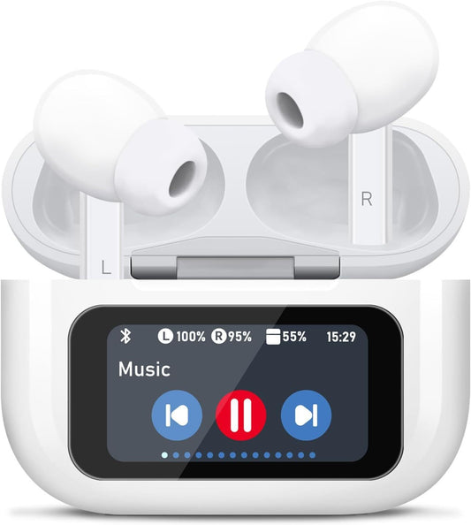 AeroPods 5.4 Pro Max Touch Control ANC Wireless Earbuds