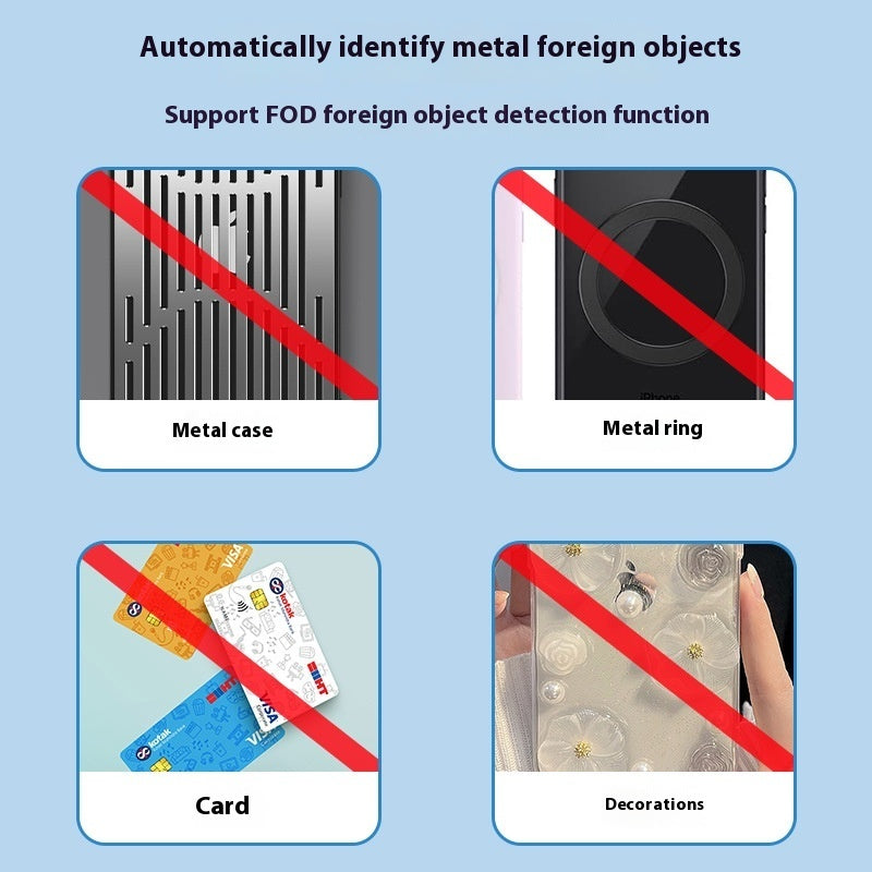 Magnetic 3-in-1 15W Wireless Charger with Clock