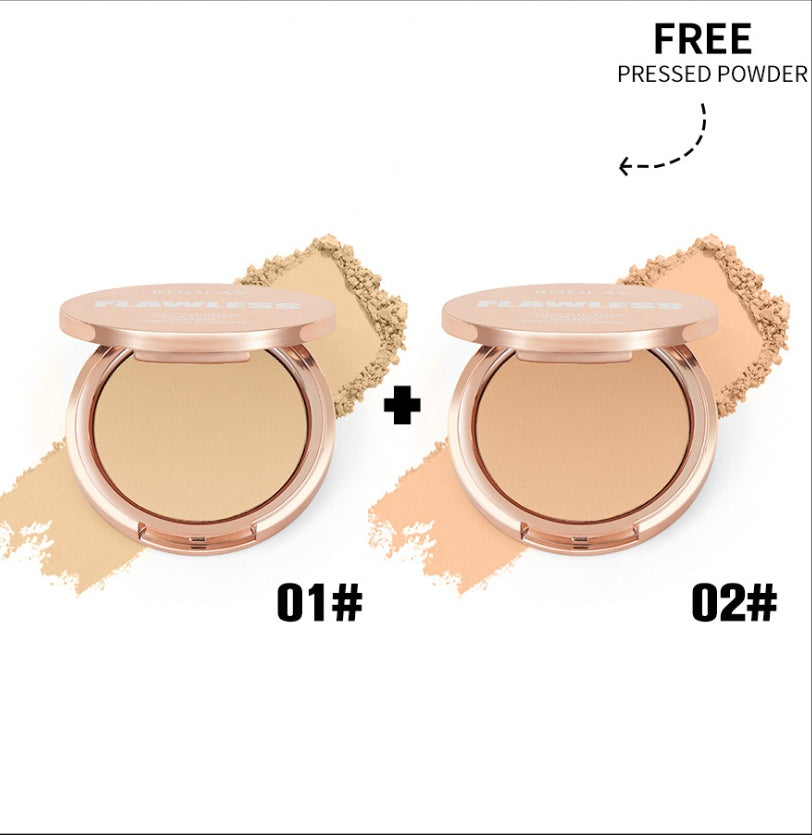 PHOFAY Matte Finish Pressed Setting Powder – Smooth & Oil-Control