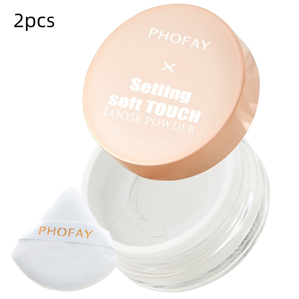 PHOFAY Soft-Touch Setting Powder – Shine Control & Smooth Finish