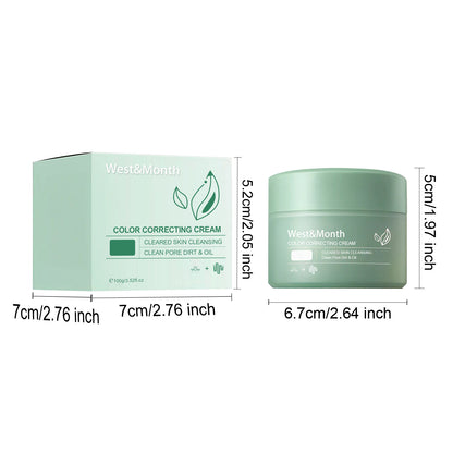 West&Month Bright Tone Color Correcting Care Cream – Spot Fading & Skin Recovery