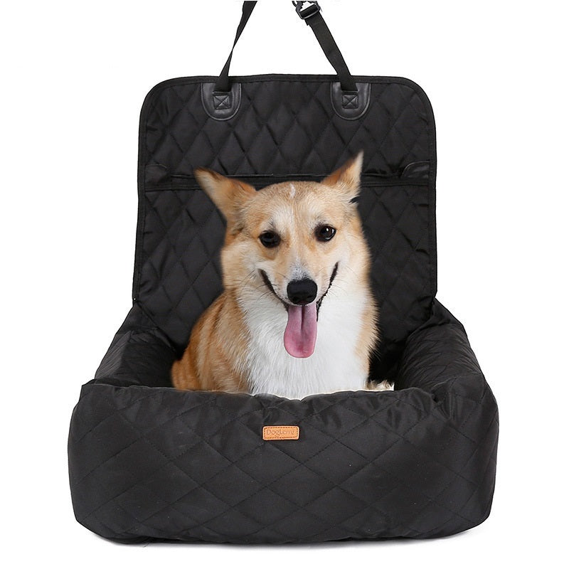 2-in-1 Foldable Pet Carrier & Car Seat Bed – Thickened Multi-Purpose Travel Mattress for Dogs